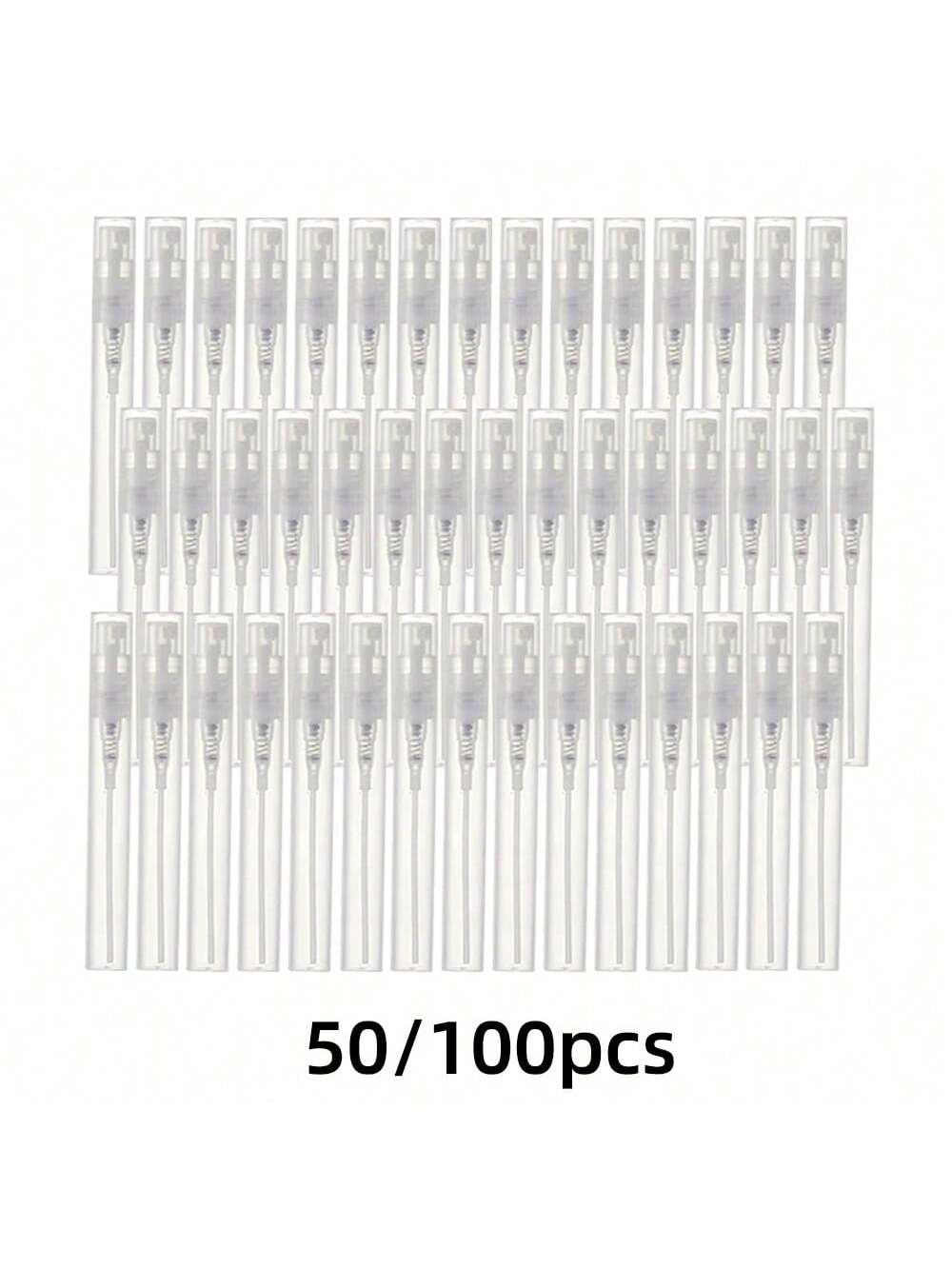 Fragrance Atomizer Pump - 50/100/batch 2ml3ml5ml Plastic Snap Bottle Leakproof