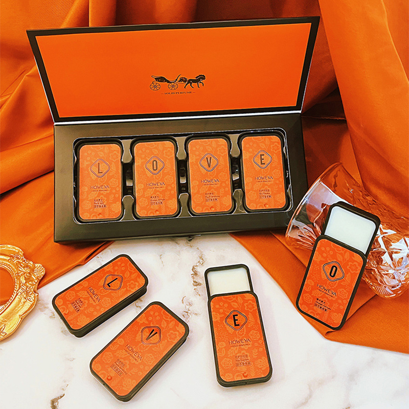 4pcs Solid Perfume Set, Floral – Perfume Light Fragrance recenzja i cena