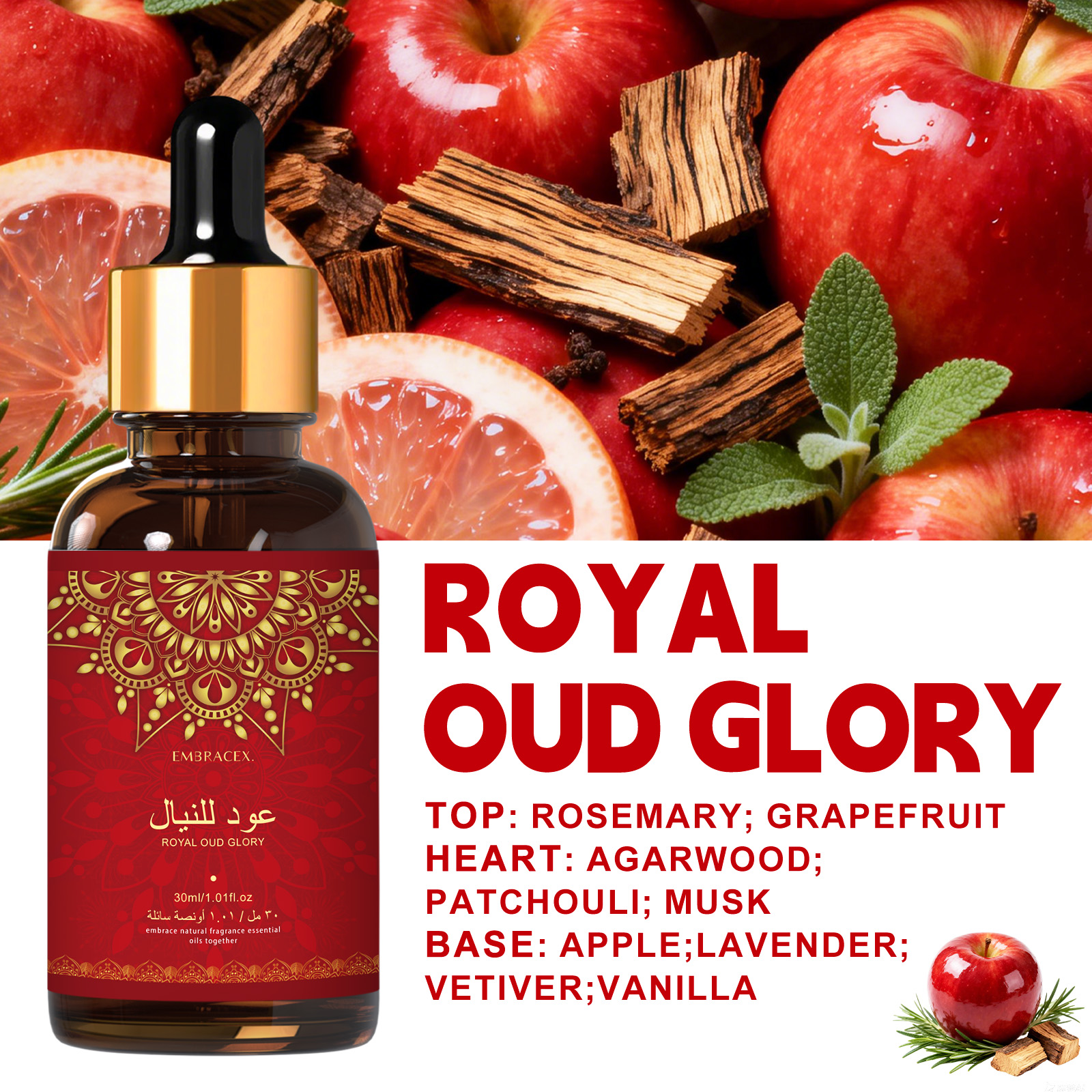 30ml Royal Oud Glory Essential – Xerjoff Perfume Fragrance recenzja i cena