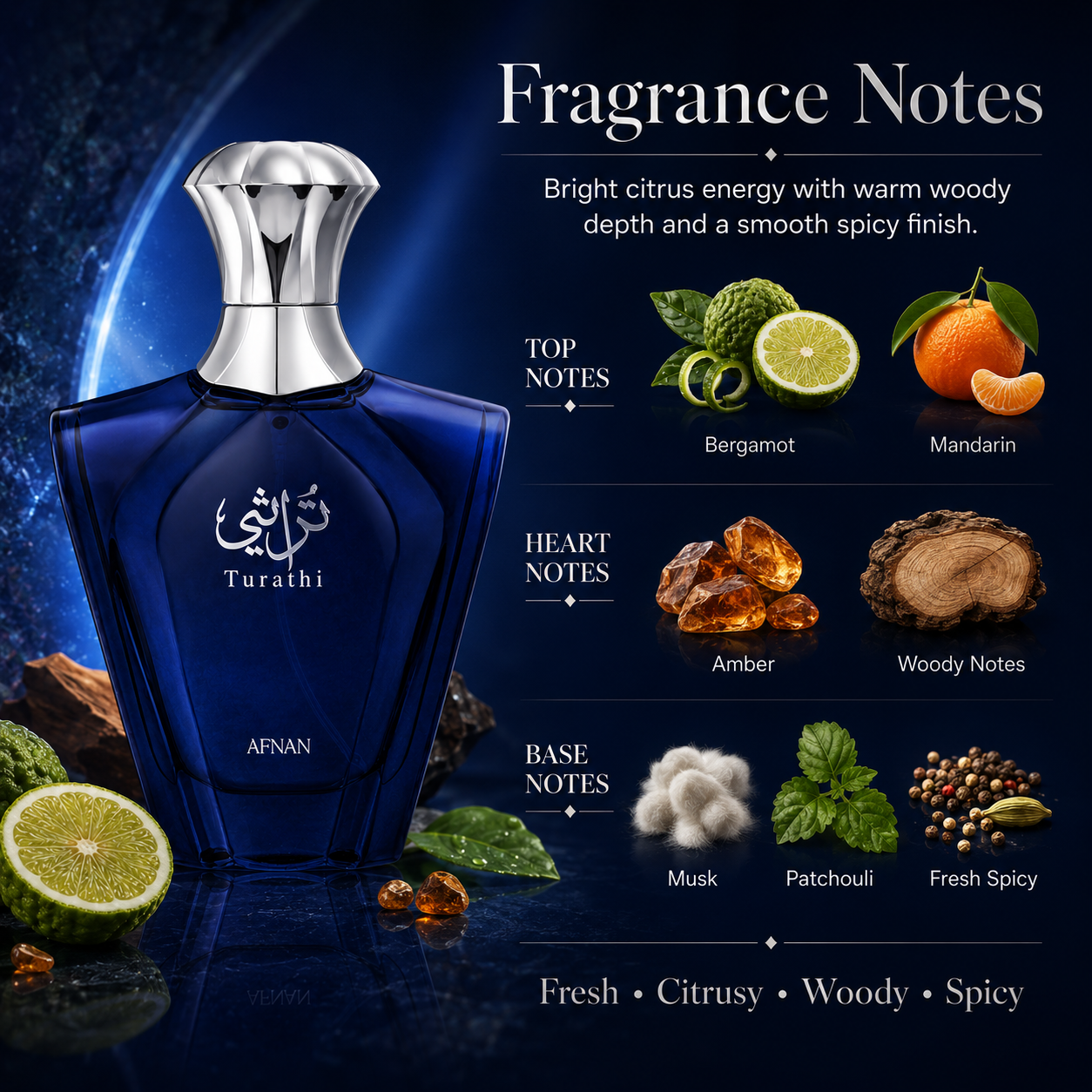 Afnan Turathi Blue Perfume for – Perfume Fragrance Dupe recenzja i cena