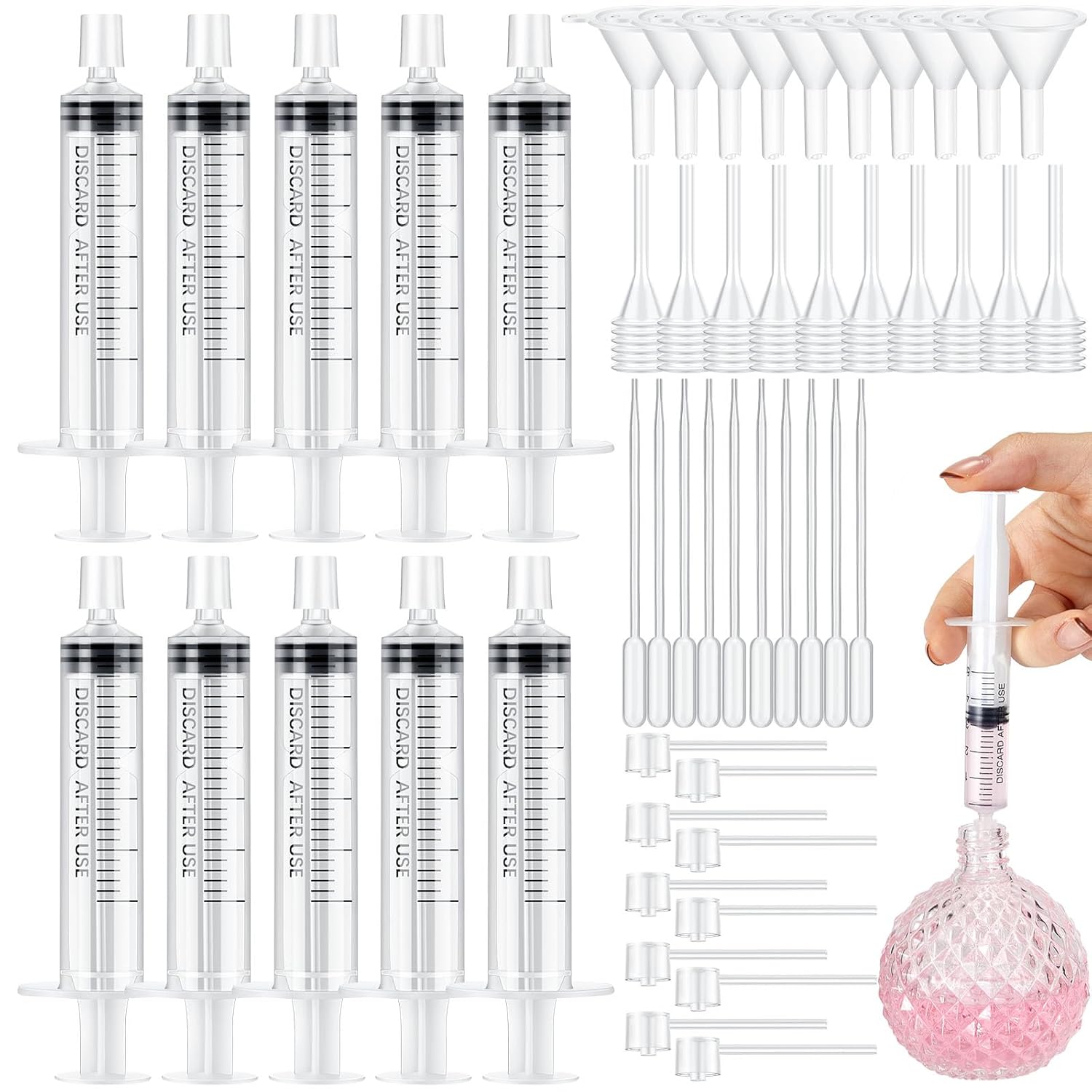 25/50PCS  perfume refill pump  – Fragrance Atomizer Pump recenzja i cena