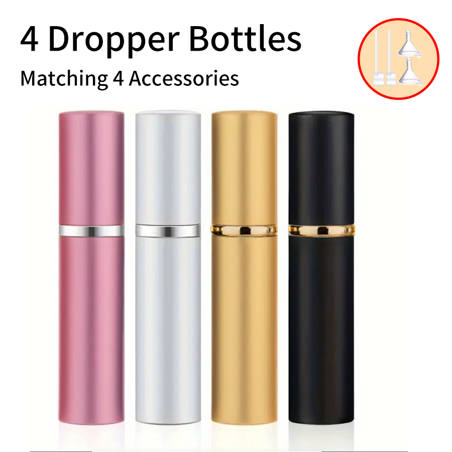4pcs+4 Accessories 5ml Refilla – Fragrance Atomizer Pump recenzja i cena