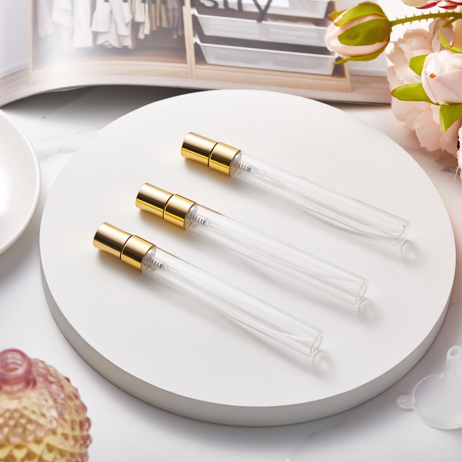 60pcs mini transparent perfume – Fragrance Atomizer Pump recenzja i cena