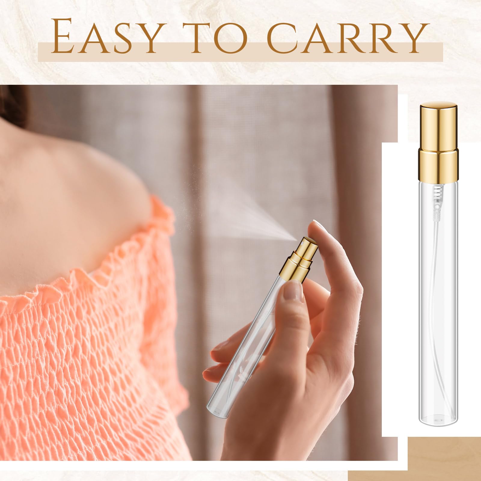 60pcs mini transparent perfume – Fragrance Atomizer Pump recenzja i cena