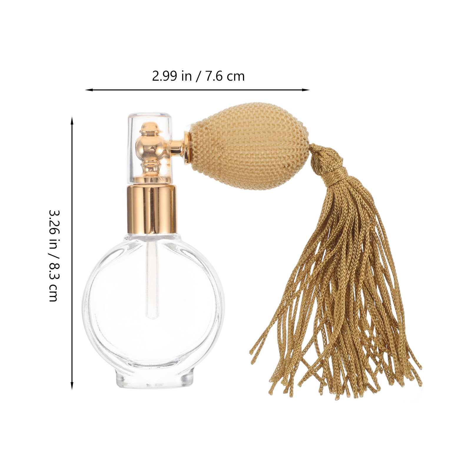 Refillable Glass Vintage Perfu – Perfume Fragrance Powder recenzja i cena
