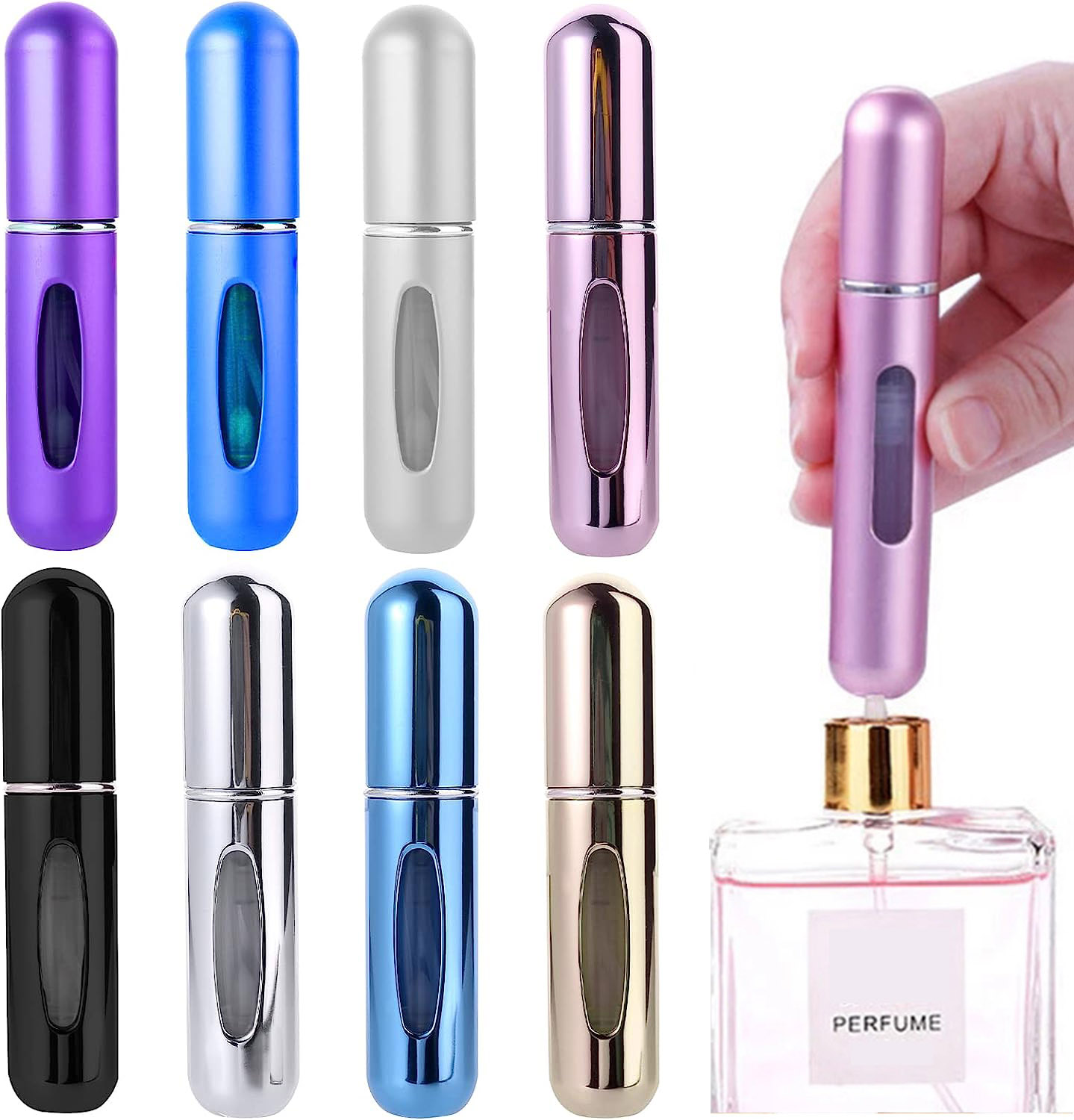 Refillable Mini Perfume Bottle – Fragrance Atomizer Pump recenzja i cena