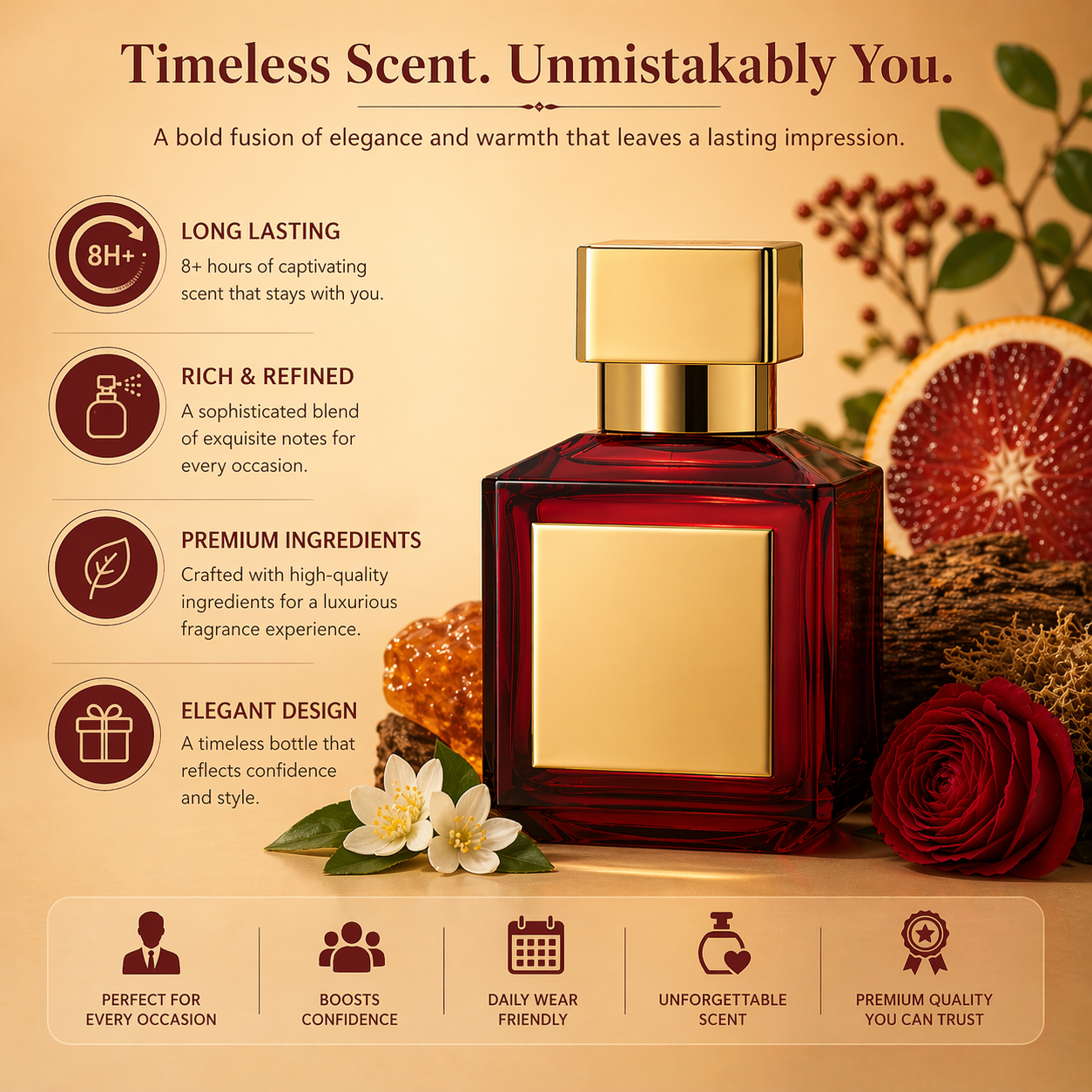 Rouge 540 Eau De Parfum Luxury – Perfume Fragrance Dupe recenzja i cena