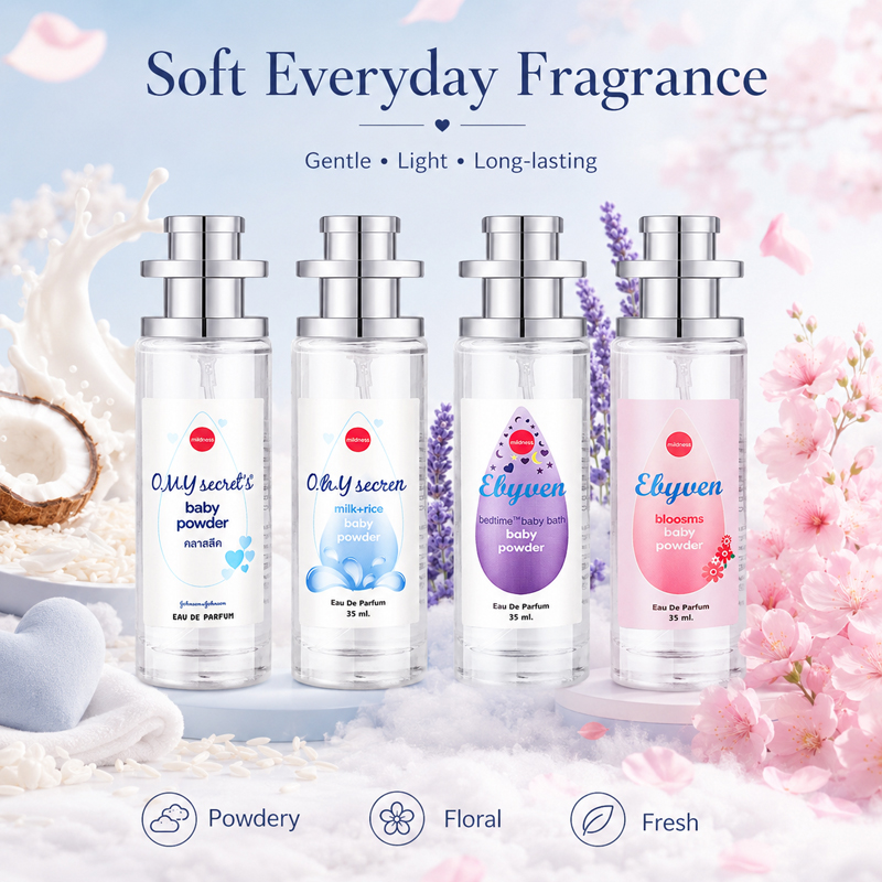 2pcs 35ml Baby Powder Perfume  – Perfume Fragrance Powder recenzja i cena