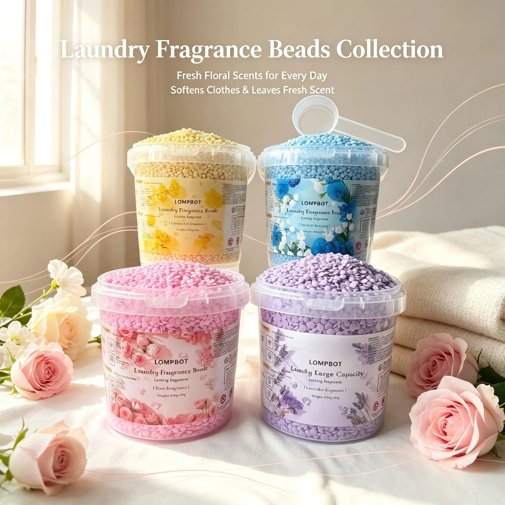 800g Big Bucket Laundry Scent  – Perfume Fragrance Powder recenzja i cena