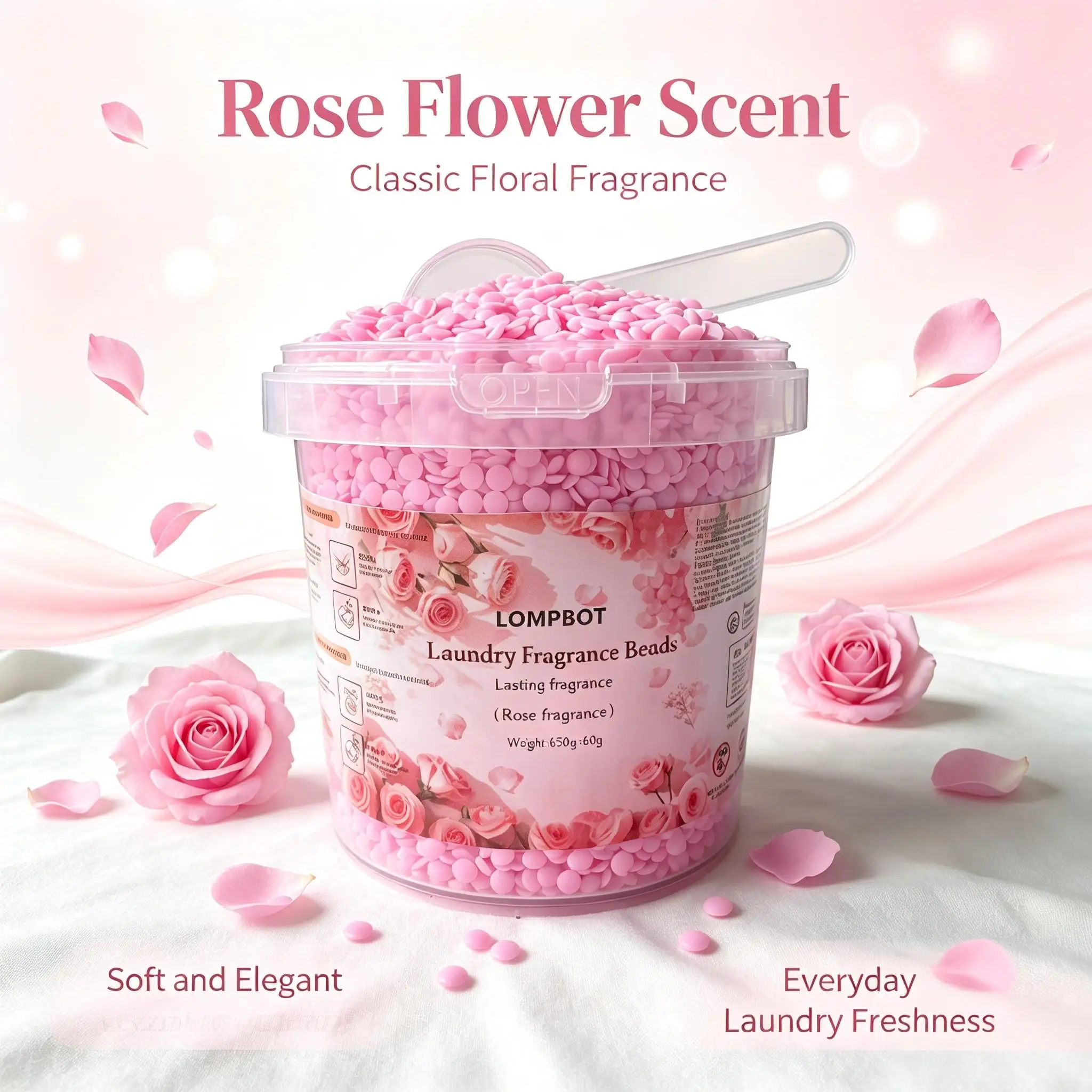 800g Big Bucket Laundry Scent  – Perfume Fragrance Powder recenzja i cena