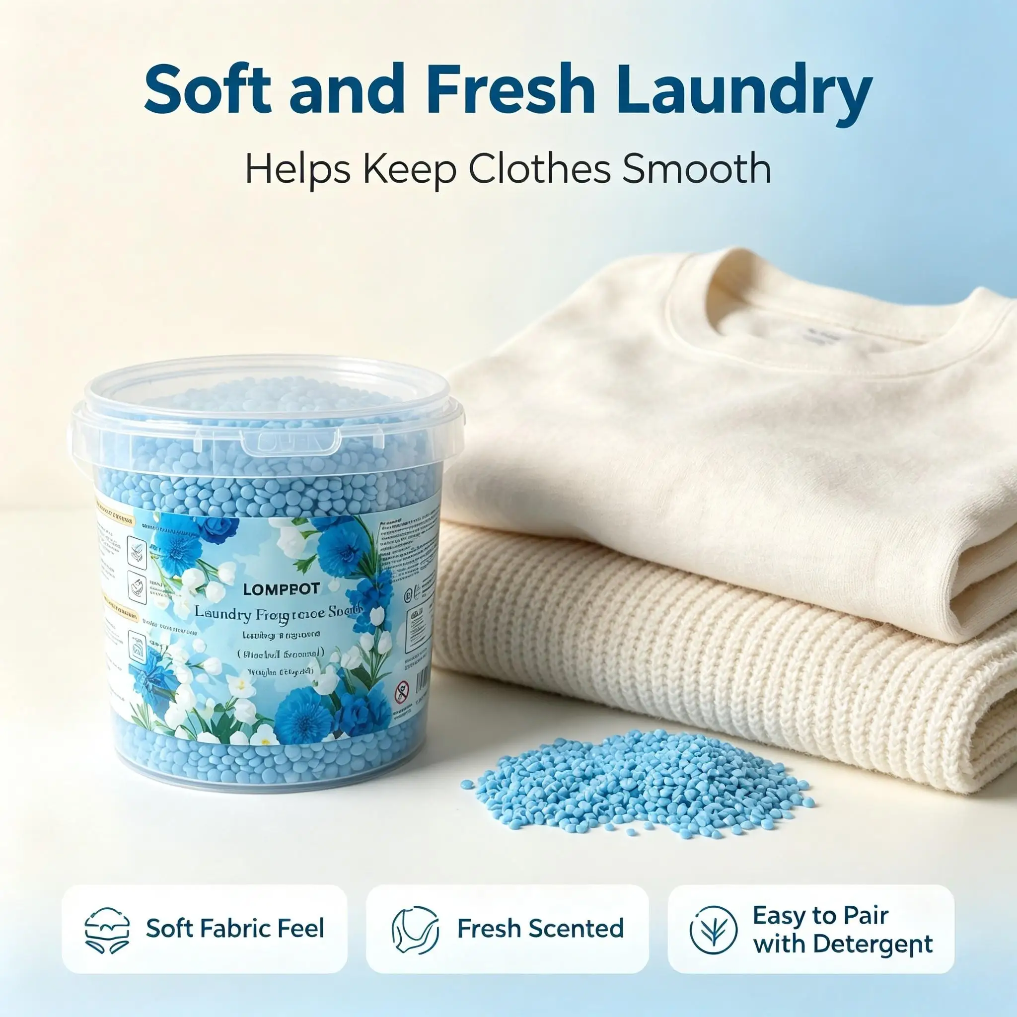800g Big Bucket Laundry Scent  – Perfume Fragrance Powder recenzja i cena