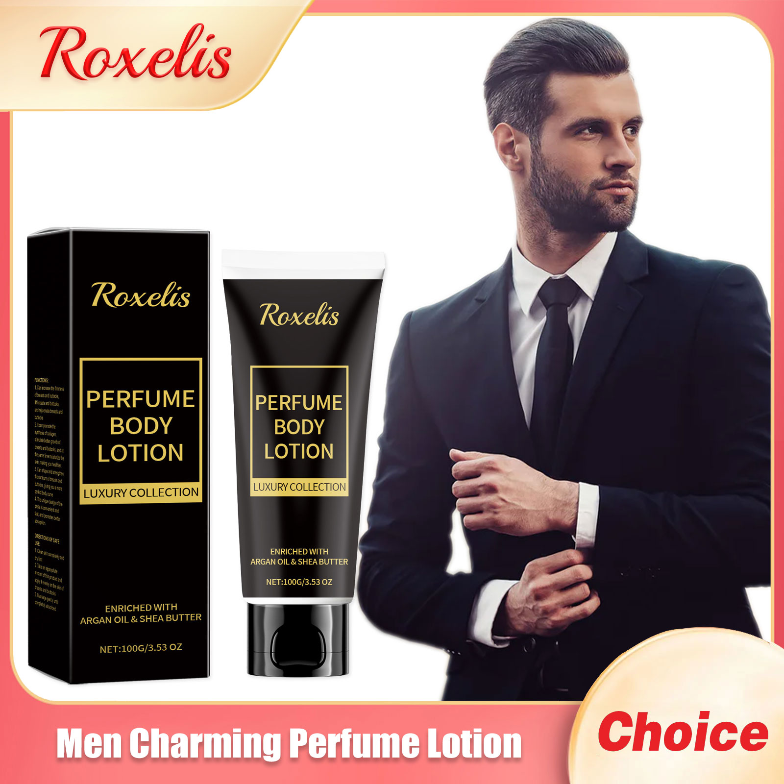 Men Charming Perfume Lotion Lo – Perfume Fragrance Lotion recenzja i cena