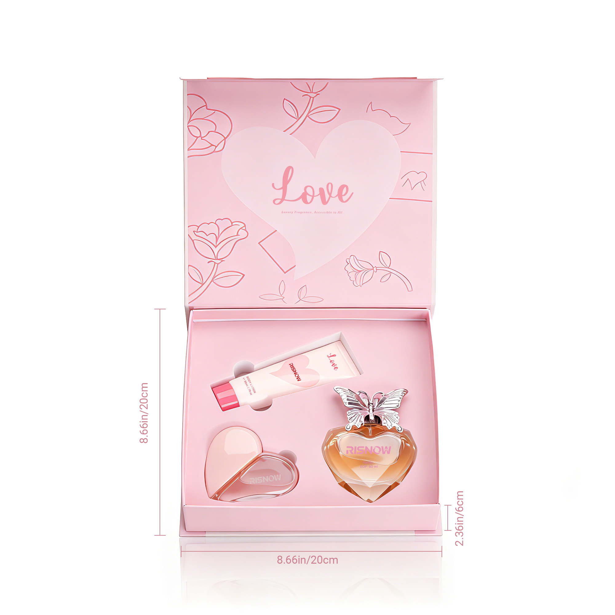 RISNOW Perfume Gift Set for Wo – Perfume Fragrance Lotion recenzja i cena